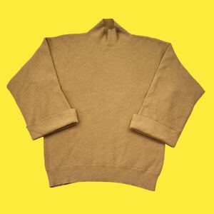 A.P.C Wool Cashmere Mock Neck Loose Knit Pullover APC アーペーセー ウールカシミヤ モックネック ニット archive アーカイブ