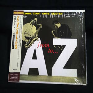 ★紙ジャケ★RVG24bit★アル・コーン＝ズート・シムズ　フロム・A・トゥ・Z　Al Corn Zoot Sims From A to Z　