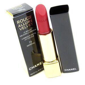 シャネル 口紅 ルージュアリュールベルベット 73 未使用 箱ダメージ有 コスメ PO レディース 3.5gサイズ CHANEL