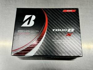 BRIDGESTONE ブリヂストン　2022年モデル TOUR B X ホワイト　ゴルフボール 