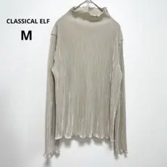 【CLASSICAL ELF】クラシカルエルフ トップス メロウ リブ М