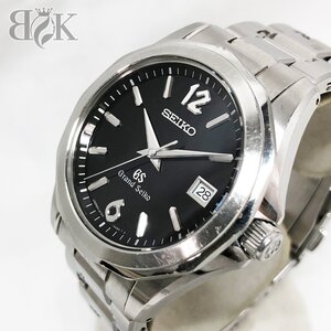 グランドセイコー SBGX035 9F62-0A60 クオーツ 時計 黒文字盤 GRAND SEIKO ♭