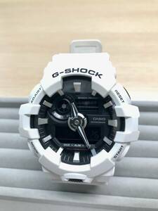 ★稼働　G-SHOCK　Gショック　CASIO　カシオ　GA-700　クオーツ　アナデジ　腕時計　付属品無し　中古