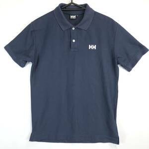 HELLY HANSEN ヘリーハンセン 半袖ポロシャツ ネイビー Mサイズ HH31731 S/S HH LOGO POLO