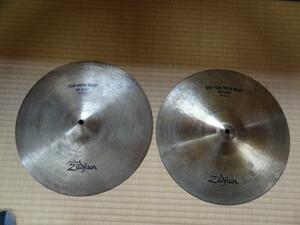 ジルジャン ハイハット/ Zildjian TOP NEW BEAT HI HAT / BOTTOM 14”/36cm／ 中古 トップ・ボトムセット