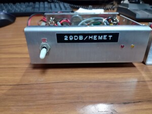 50Mhz プリアンプ　自作品