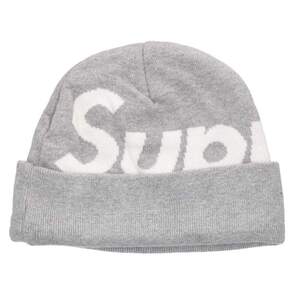 シュプリーム 帽子 Big Logo Beanie ビッグロゴニット帽子 中古 BS99