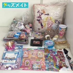 12 【現状】 女児向け アニメグッズ まとめ売り プリキュアシリーズ、アイカツ 他