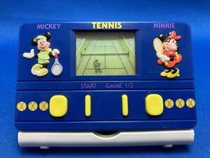 【動作品】LSIゲーム TENNIS MICKEY& MINNIE ミッキー テニス ゲームウォッチ LCD 携帯ゲーム Disney ディズニー レトロ