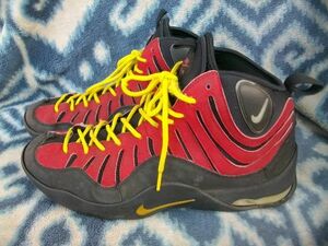 NIKE AIR BAKIN 赤黒 31cm US13 少し難あり NBA デニス ロドマン ロッドマン DENNIS RODMAN エアベイキン ベーキン Chicago Bulls