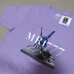 送料無料ルーヴルピーターサヴィル半袖TシャツサイズL Purple紫未使用ユニクロ/PeterSaville LOUVREMUSEUM