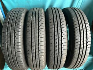 2023.2022年製145/80R13バリ山！中古タイヤ4本セット　BRIDGESTONE エコピア　NH200C