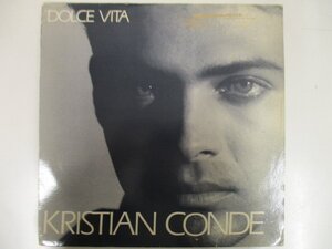 Kristian Conde / Dolce Vita *イタロディスコ USプロモ盤12