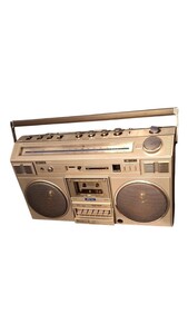 27784 HITACHI/日立/TRK-8240RM/ラジカセ/FM/AM STEREO RADIO CASSETTE RECORDER/昭和/レトロ/ステレオ/カセットレコーダー