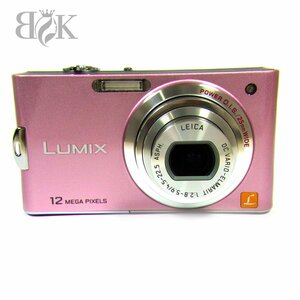 美品 パナソニック ルミックス LUMIX デジタルカメラ DMC-FX60 ピンク 通電 簡易動作確認済み 付属品 Panasonic ◆