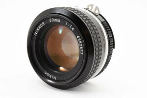 【動作良好美品★】ニコン Nikon NIKKOR 50mm 1:1.4 AI #M10791