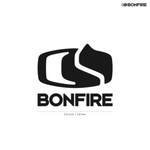 【BONFIRE】ボンファイヤ★06★ダイカットステッカー★切抜きステッカー★5.0インチ★12.7cm