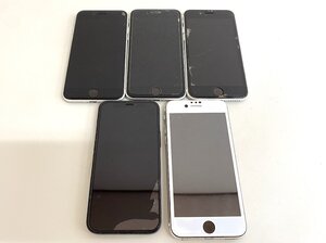 高崎店【ジャンク品】u1-19 Apple iPhone スマホ 5個 まとめ売り 詳細不明