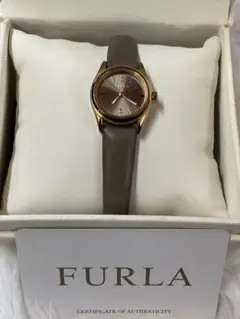 FURLA レディース 時計 ブラウン レザー