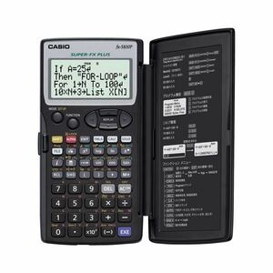 【新品】カシオ 関数電卓 10桁一体型ハードカバー FX-5800P-N 1台