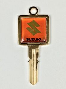 【SUZUKI】当時物 スズキ ブランクキー 昭和 旧車 スペアキー アクセサリー デッドストック