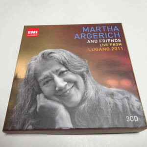 輸入盤/3CD「マルタ・アルゲリッチ＆フレンズ　ライヴ・アット・ザ・ルガーノ・フェスティヴァル2011」カピュソン兄弟/カスプシク 他