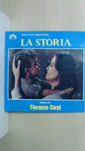 フィオレンツォ・カルピ　" LA STORIA " サウンドトラック盤　30cmLPレコード　イタリア盤