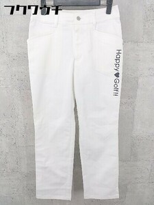 ◇ TIGORA ティゴラ プリント パンツ サイズ9 ホワイト レディース