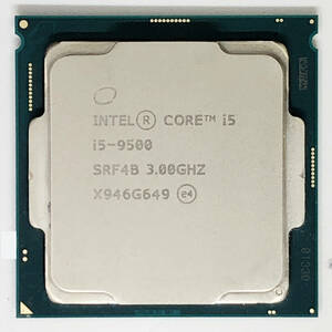 775★ 送料無料 ★ Intel CPU / Core i5-9500 / 3.00GHz / LGA1151 ★ 動作確認済 ★