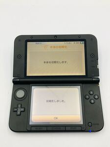 ◇ Nintendo 任天堂 ニンテンドー 3DS LL SPR-001 ブルー×ブラック タッチペンあり 初期化 通電確認済み