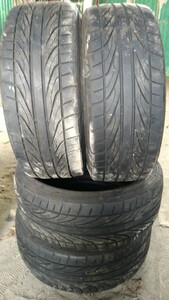 No4 中古タイヤ 205/45R17　 DL　ディレッツァ DZ101　4本　ダンロップ 送料込み