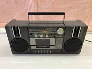 昭和レトロ　東芝TOSHIBA FM/AM ステレオ ラジカセ ［BOM BEAT］ RT-S54D　ジャンク出品