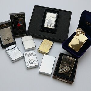 Zippo☆ ジッポいろいろまとめ サントリーウィスキー他 ブランドライター喫煙具 ※着火未確認 箱入り5点◆おたからや【G-B24292】同梱-2