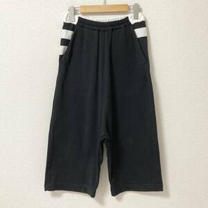 Y-3 ワイスリー スウェットパンツ 7分丈 黒 XXSサイズ adidas Yohji Yamamoto ハーフパンツ ショーツ イージーパンツ archive 4030185