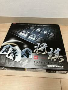 ガラス製　将棋　フルセット　新品　クリスタルグラス