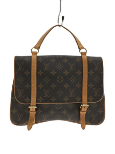 LOUIS VUITTON◆Louis Vuitton ルイヴィトン マレルサックアド_モノグラム_BRW/PVC/BRW