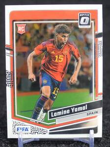 2023-24 Panini Donruss Optic Lamine Yamal Barcelona Spain サッカー ルーキー カード FIFA