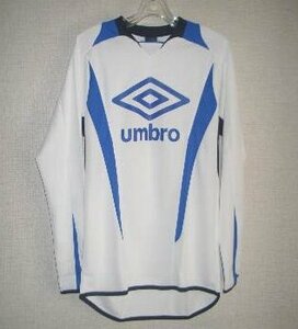 かっこいい7043 アンブロ 長袖プラシャツWBU Sサイズ umbro 新品 即決価格