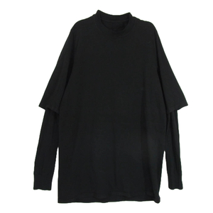 Rick Owens リックオウエンス DU19F6269 DRKSHDW ダークシャドウ ロングスリーブ レイヤード Tシャツ カットソー 長袖【中古】