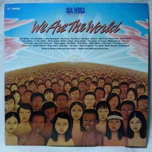 ★★USA FOR AFRICA WE ARE THE WORLD ★ 国内盤 12インチ ★ アナログ盤 [9114RP