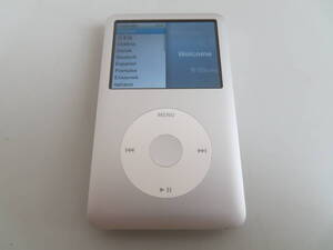 Apple iPod classic A1238 (第6世代) 80GB シルバー MB029J