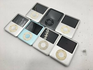 ♪▲【Apple アップル】iPod nano 第3世代 MA980J MB261J MB249J MA978J 4 8GB 7点セット まとめ売り 0614 9