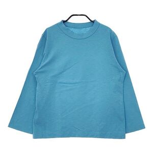 5-0120M∞45R/45rpm 45R星Tシャツ 長袖Ｔシャツ カットソー ロンＴ ブルー フォーティーファイブアールピーエム 251944