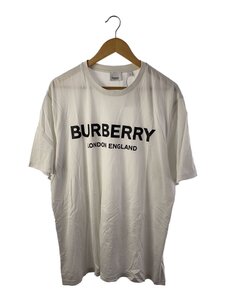 BURBERRY◆Tシャツ/XL/コットン/WHT/無地