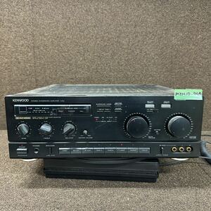 MYM10-964 激安 KENWOOD STEREO INTEGRATED AMPLIFIER A-5J アンプ 通電OK 中古現状品 ※3回再出品で処分