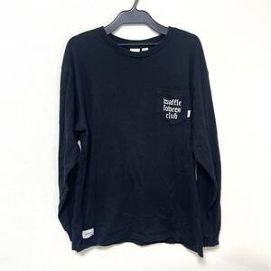 ★Vans×WTAPS★ロンT 長袖Tシャツ サイズ01 コラボ　ブラック