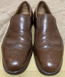 Edward Green WIGMORE 旧工場製 スリッポン UK8 26.5cm 相当　ヴィンテージ 旧 ローファー george cleverley j.m.weston john lobb alden