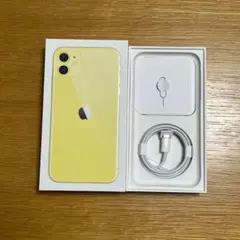 iPhone11 Yellow 256GB 箱＋タイプC/Lightning入り