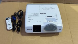 簡易チェック★HDMI端子不良 動作品 EPSON エプソン プロジェクター EB-536WT ランプ点灯時間1181H/94H☆投影OK★ES1630