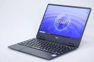 【1円～】Corei7モデル バッテリー良好 Office2019搭載 超軽量PC VersaPro Type-VH VKV15/H-4 i7-8500Y 8G 128G 12.5FHD Win10